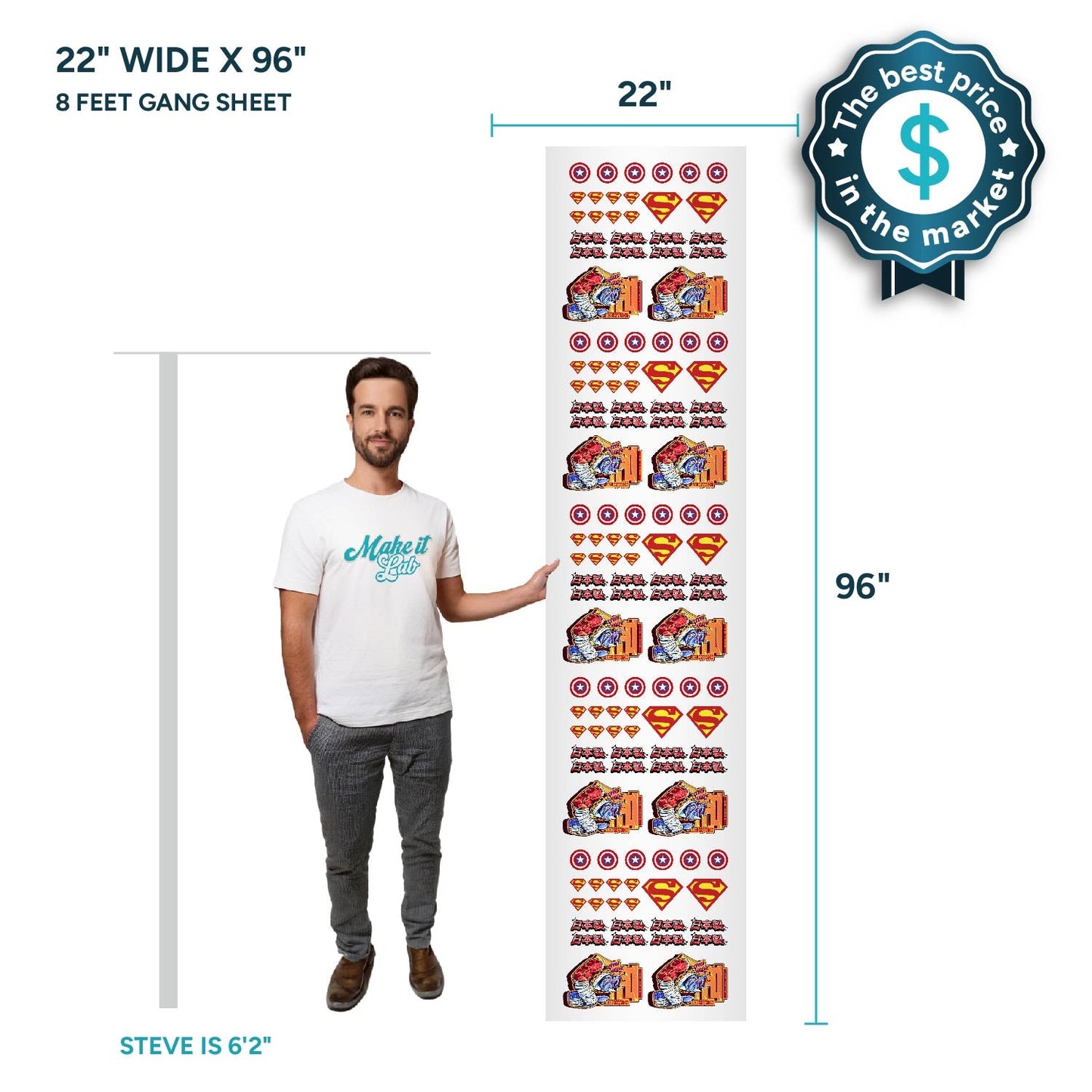 UV DTF Gang Sheets - Uploader