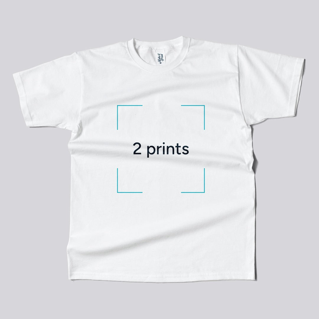 T shirt Not MOQ 2 prints 3 to 5 days