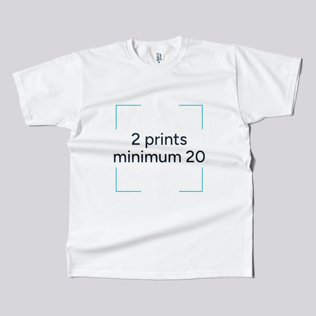 2 print minimum 20 Cotton 3 to 5 days