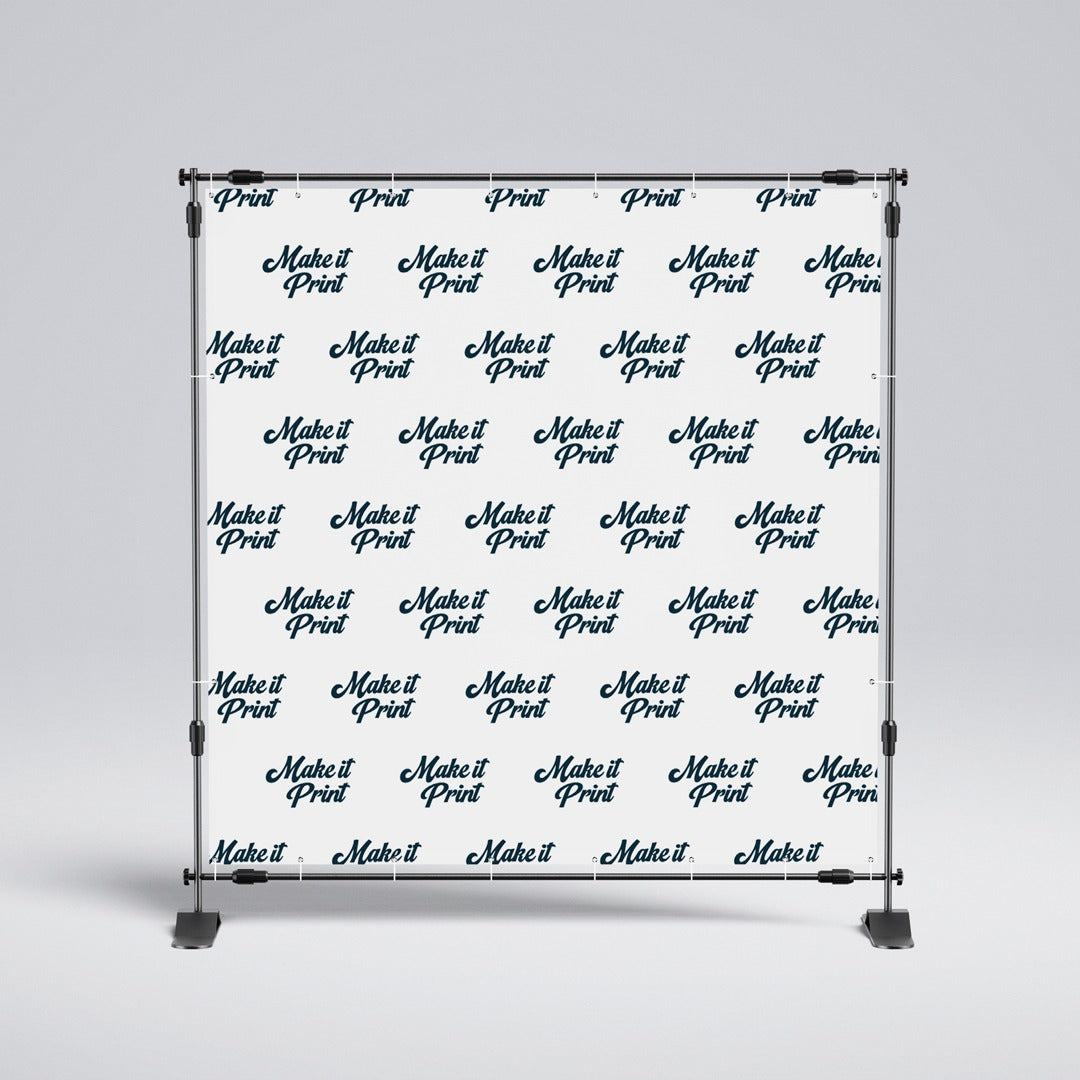 Step and Repeat 8 x 8 banner