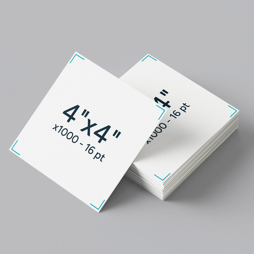 Business cards 4x4 1000 16 pt