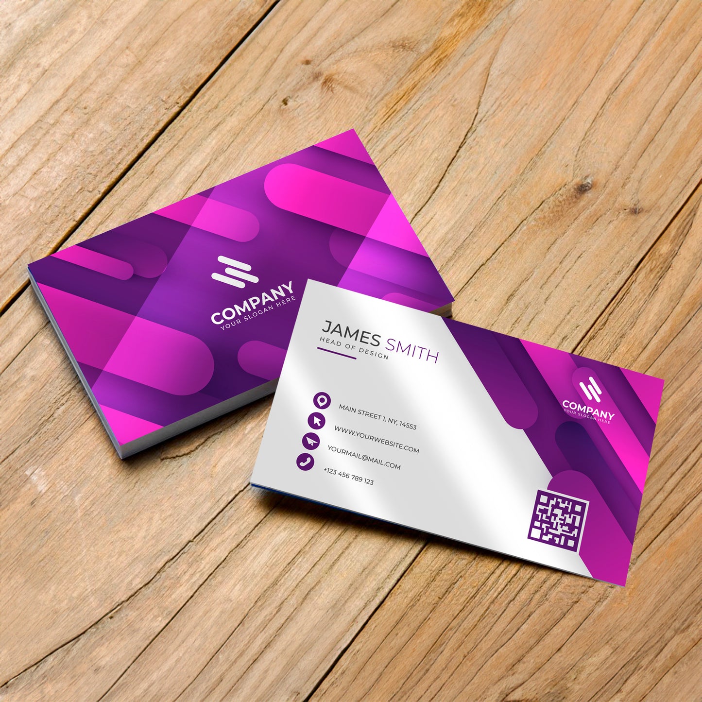 Glossy Business Cards